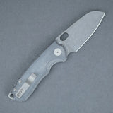 Urban EDC F5.5 | Black Micarta & Acid Etched M390 Blade